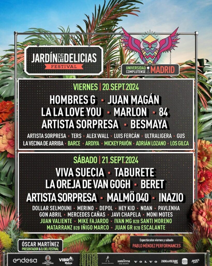 jardin delicias 2024
